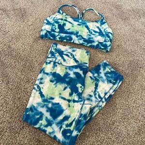 Wild fox sweat blue tie dye set! XL